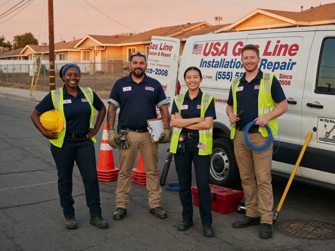 Gas Line Installation company in Dugspur, VA